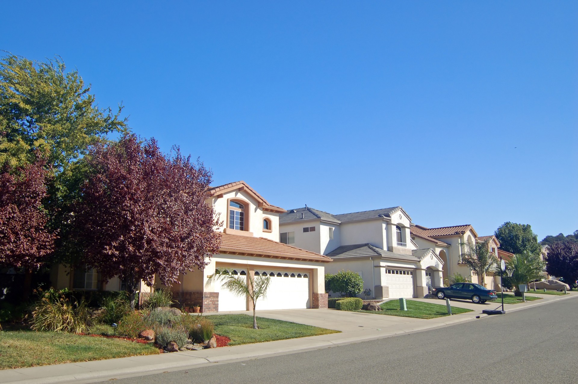 suburban houses