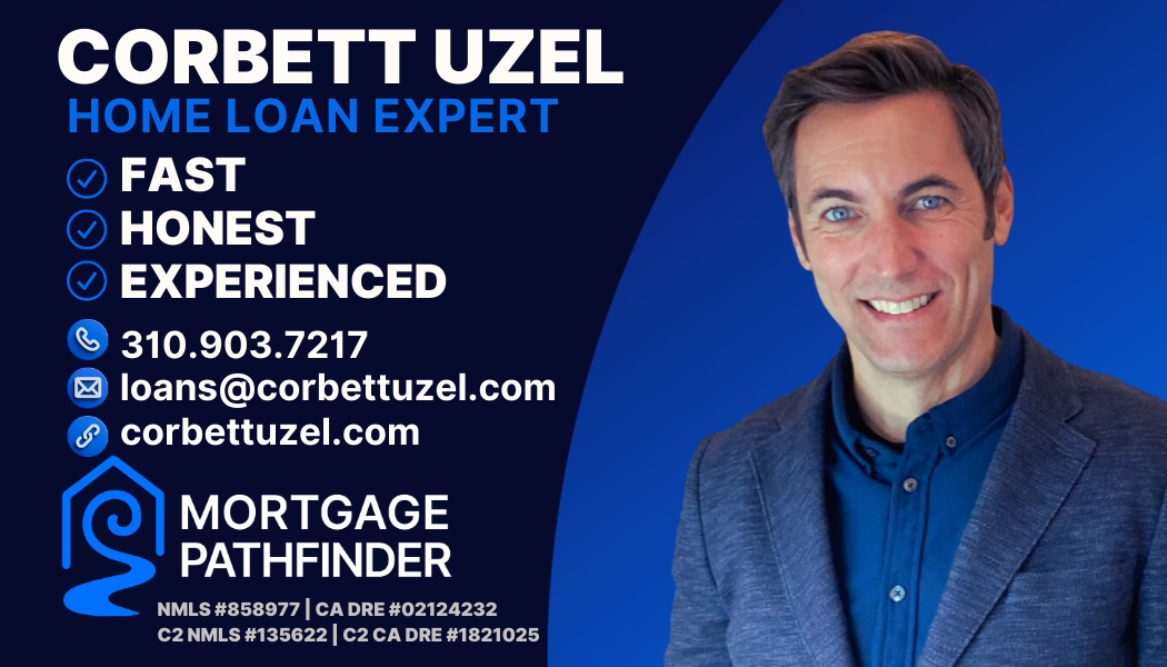 Corbett Uzel – California Mortgage Broker Headshot