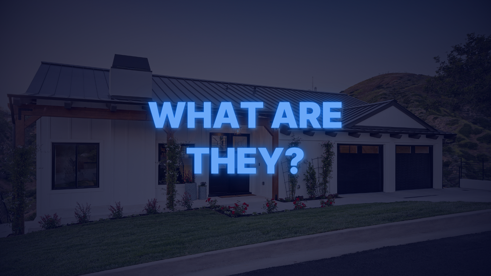 Modern single-story home representing a conventional home loan option available to qualified borrowers.