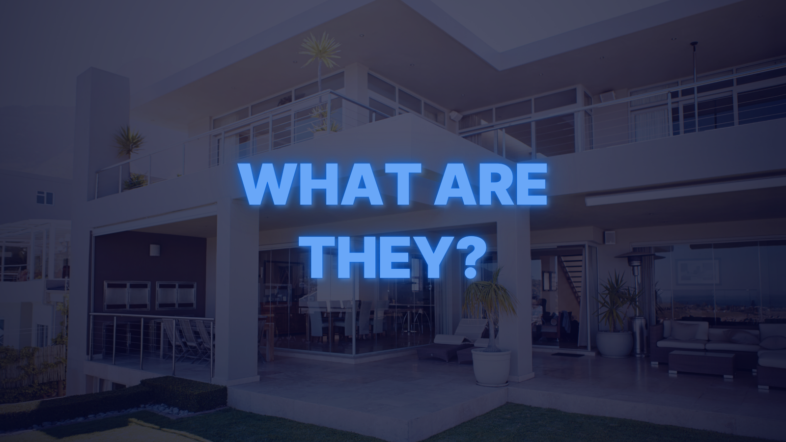 Modern luxury home representing jumbo loans for high-value properties above standard conforming limits.