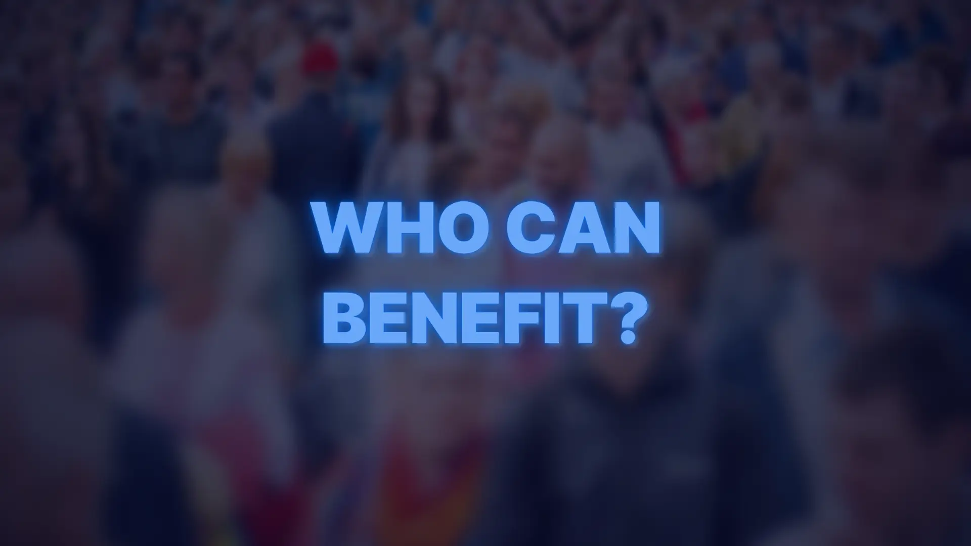 Crowd of diverse people representing who can benefit from conventional home loans.